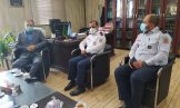 دیدار و نشست صمیمی رئیس سازمان آتش نشانی و خدمات ایمنی اسلامشهر با رئیس دادگستری و دادستان شهرستان اسلامشهر به مناسبت هفته گرامی داشت قوه قضائیه