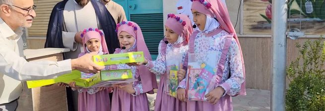 حضور رییس سازمان آتش نشانی در مدرسه “تمدن نوین اسلامی” بمناسبت روز جهانی کودک